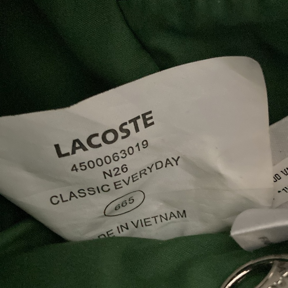 Lacoste Black Everday Bowling Bag Purse, EUC - Picture 8 of 9